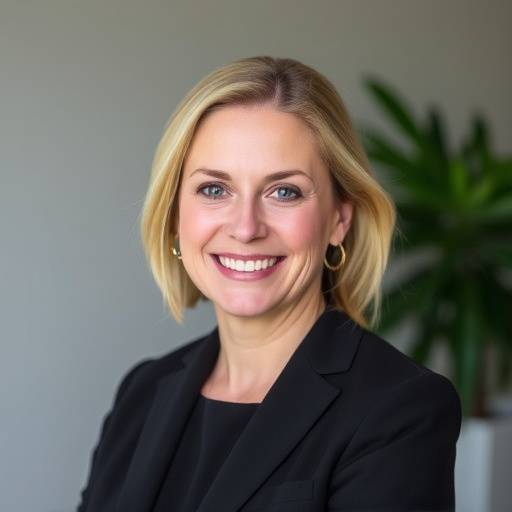 Portrett av Solveig Berg, Markedsføringssjef i Nordlys Møbler